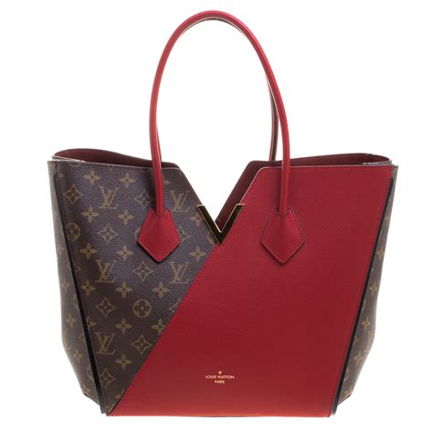 louis vuitton red and black bag